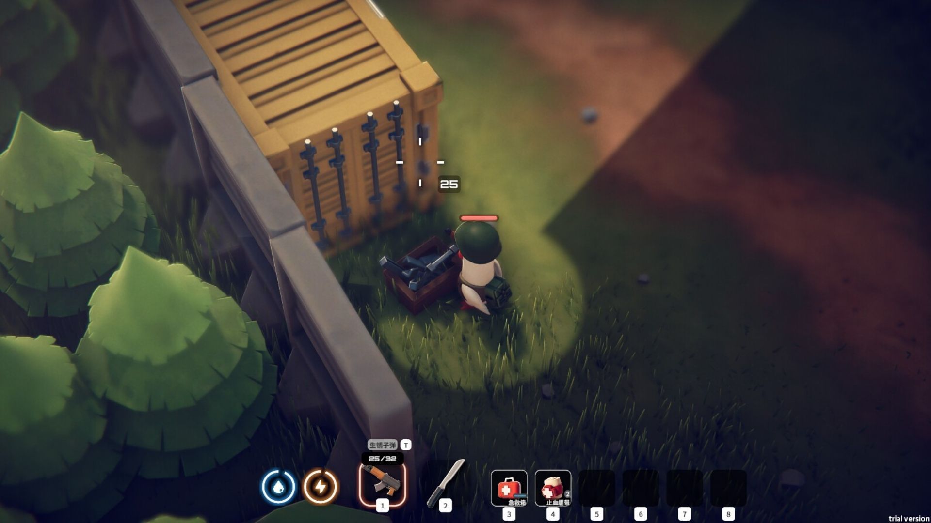 Escape from Duckov can be played smoothly on the Steam Deck with some adjustments (Image via bilibili)