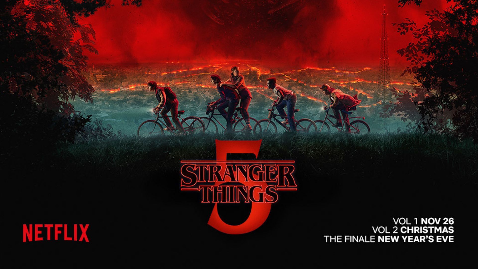 Official poster of the series (Image via Instagram/@strangerthingstv)