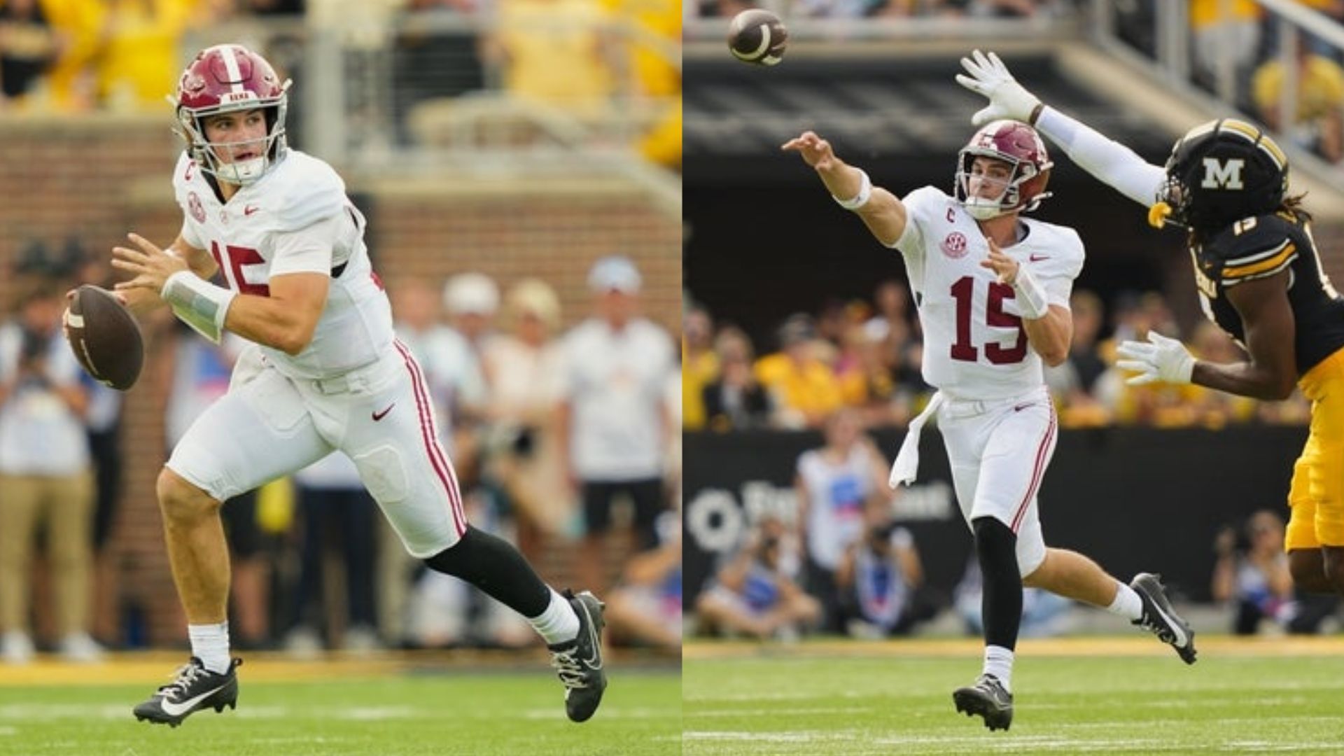 Alabama quarterback Ty Simpson