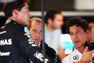George Russell with Toto Wolff at the F1 Grand Prix of the United States - Source: Getty