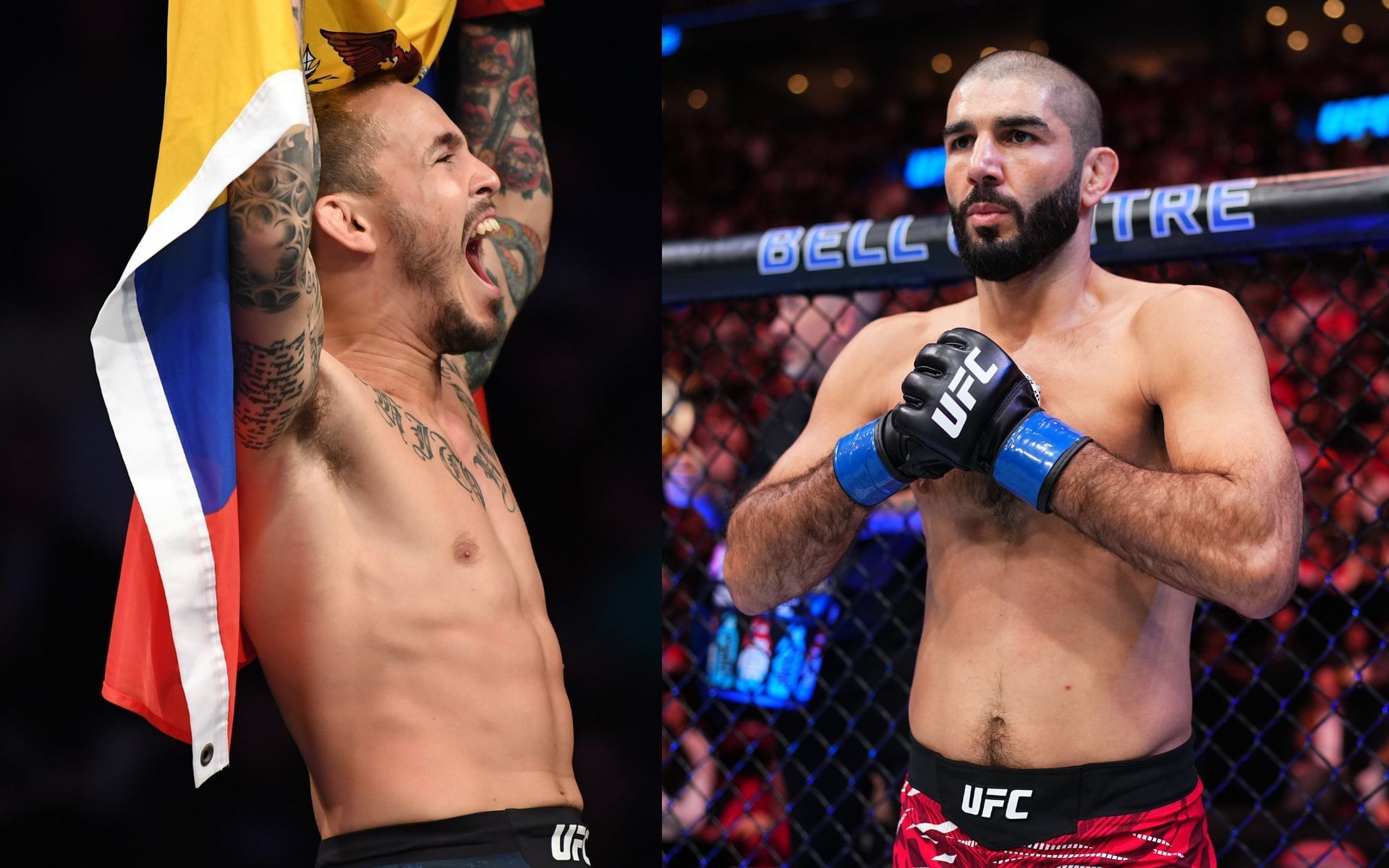 Marlon Vera (left) takes on Aiemann Zahabi (right) next. [Images courtesy: Getty]