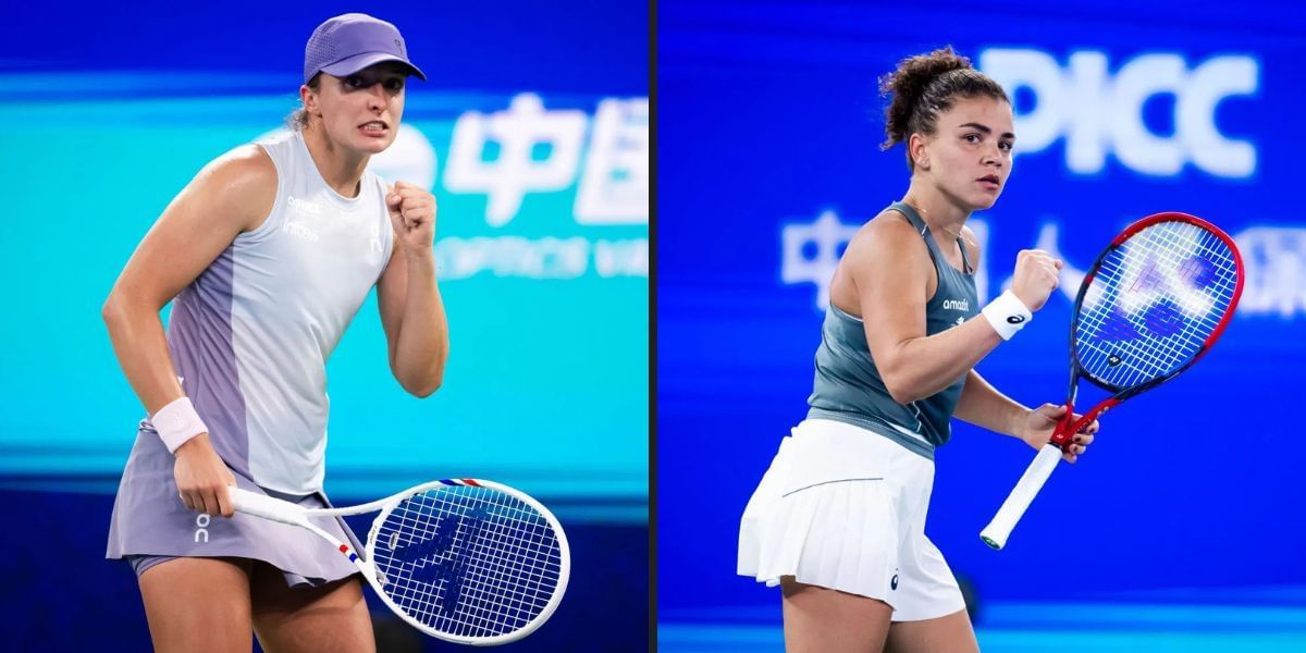Iga Swiatek vs Jasmine Paolini is one of the quarterfinal matches at the Wuhan Open 2025. (Photos: Getty)