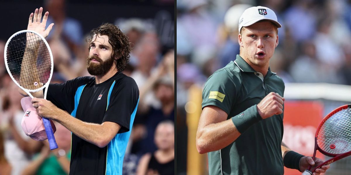 Reilly Opelka and Jenson Brooksby will be in action on Day 4 of the Shanghai Masters 2025. (Photos: Getty)