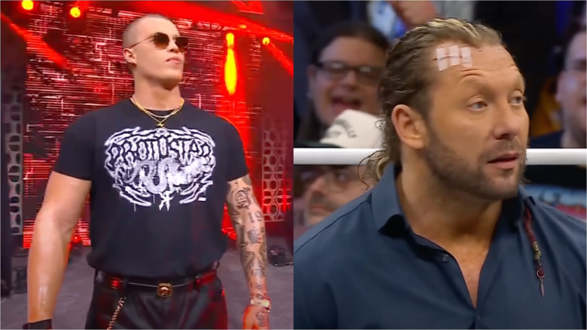 Kyle Fletcher and Kenny Omega
