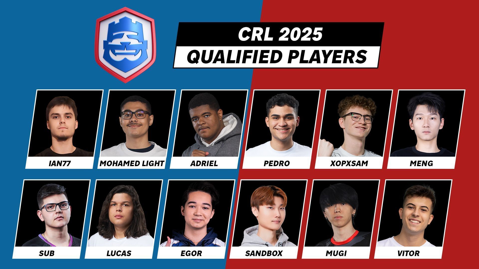 12 players will contest in CRL World Finals 2025 (Image via Clash Royale website )