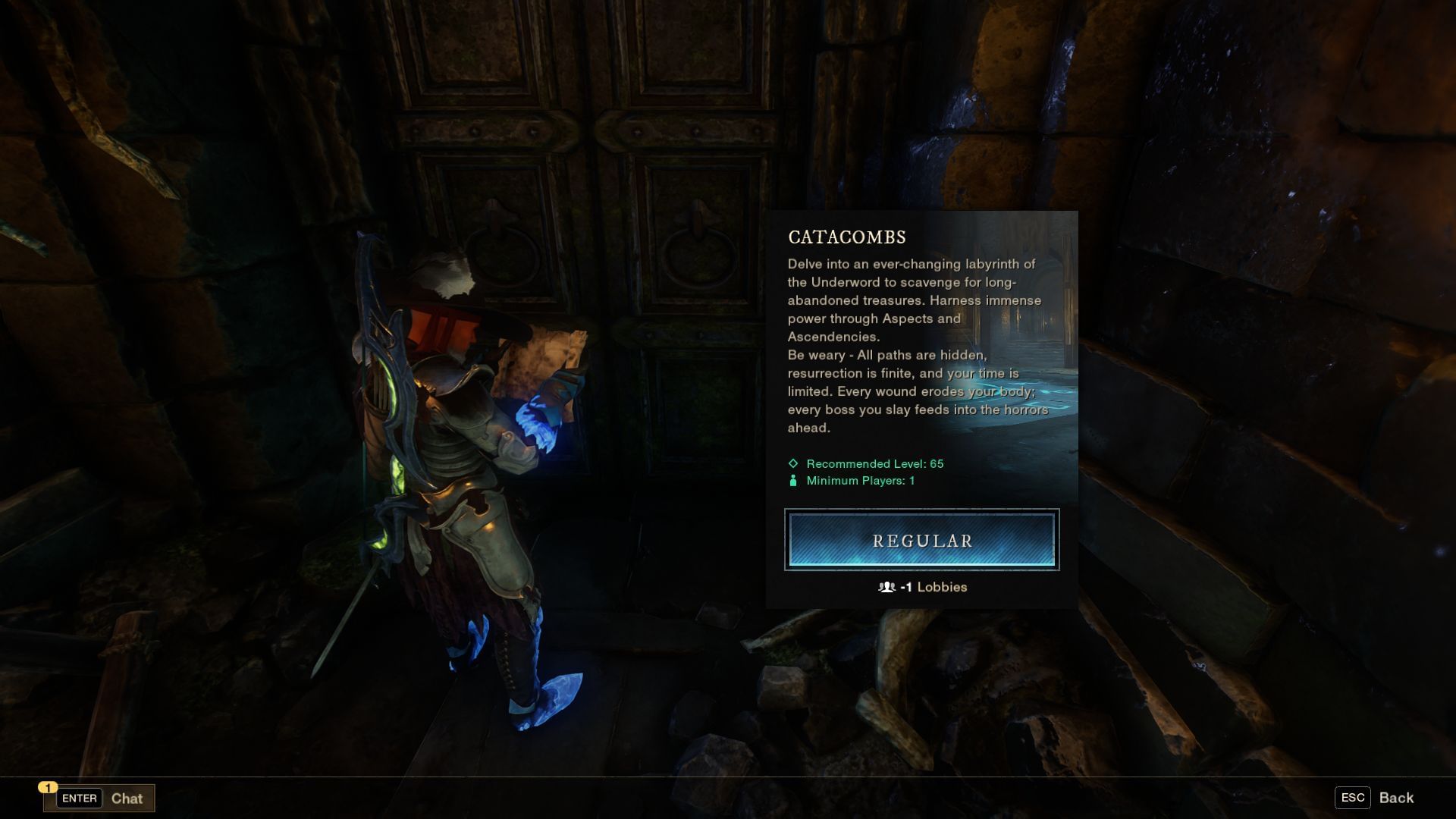 New World Aeternum: Catacombs guide