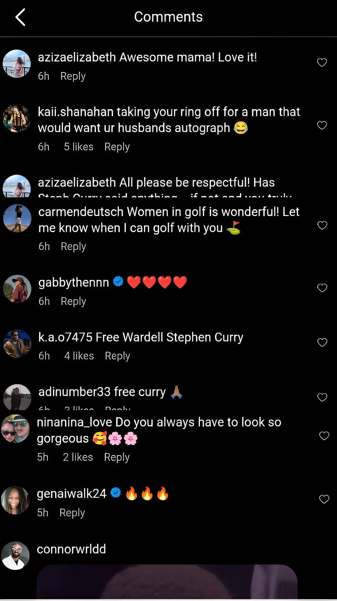 Comments on the post