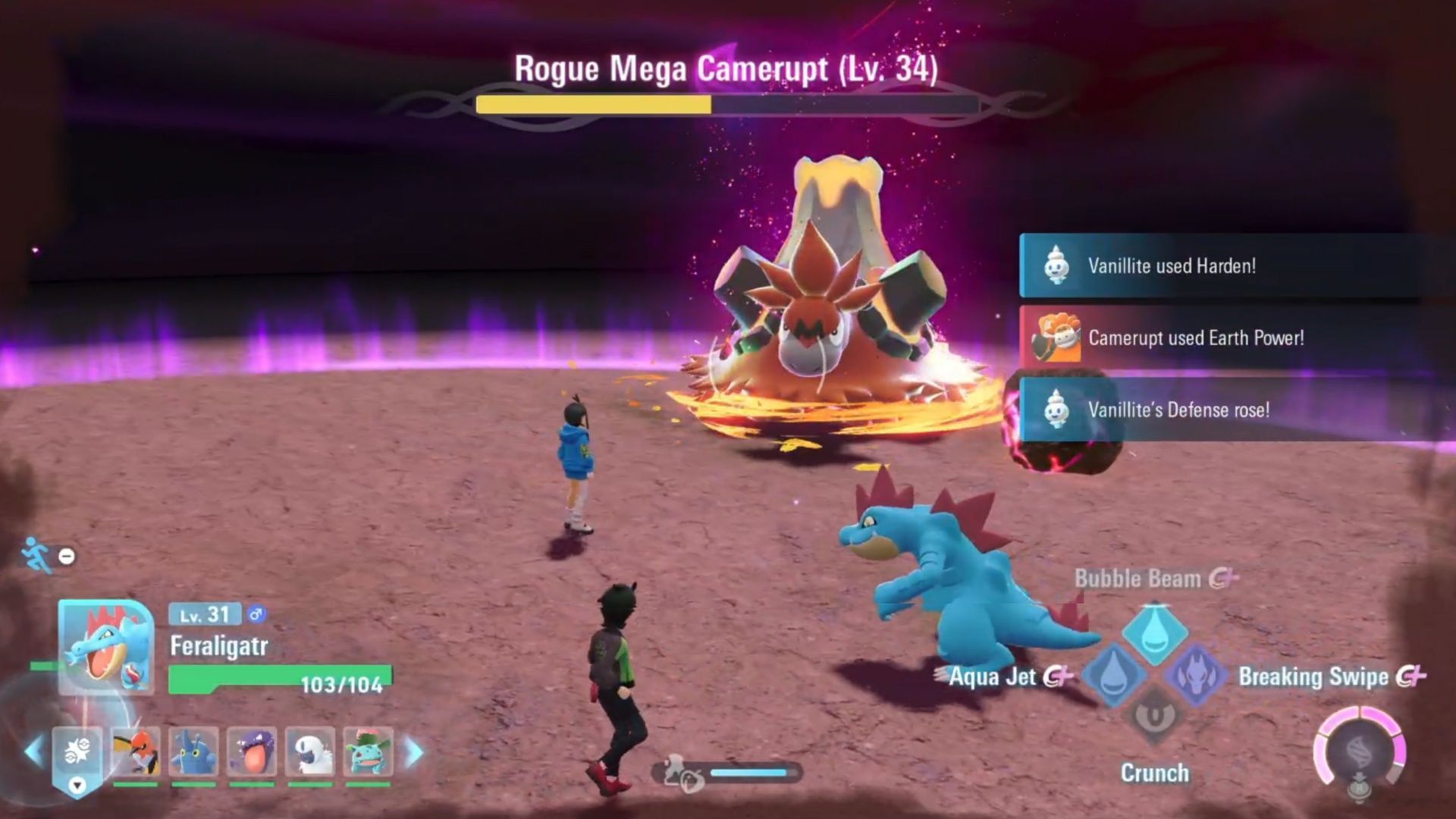 If nothing else, I love the Mega Battles. They offer something fresh compared to normal wild Pokemon fights (Image via The Pokemon Company)