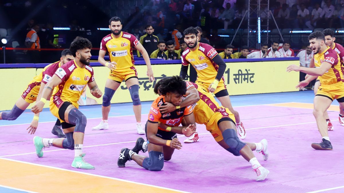 Can the Telugu Titans defeat the Gujarat Giants? (Image: Pro Kabaddi)