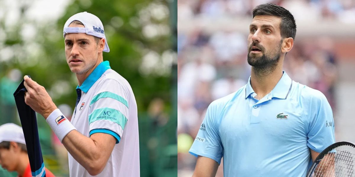 Isner and Djokovic