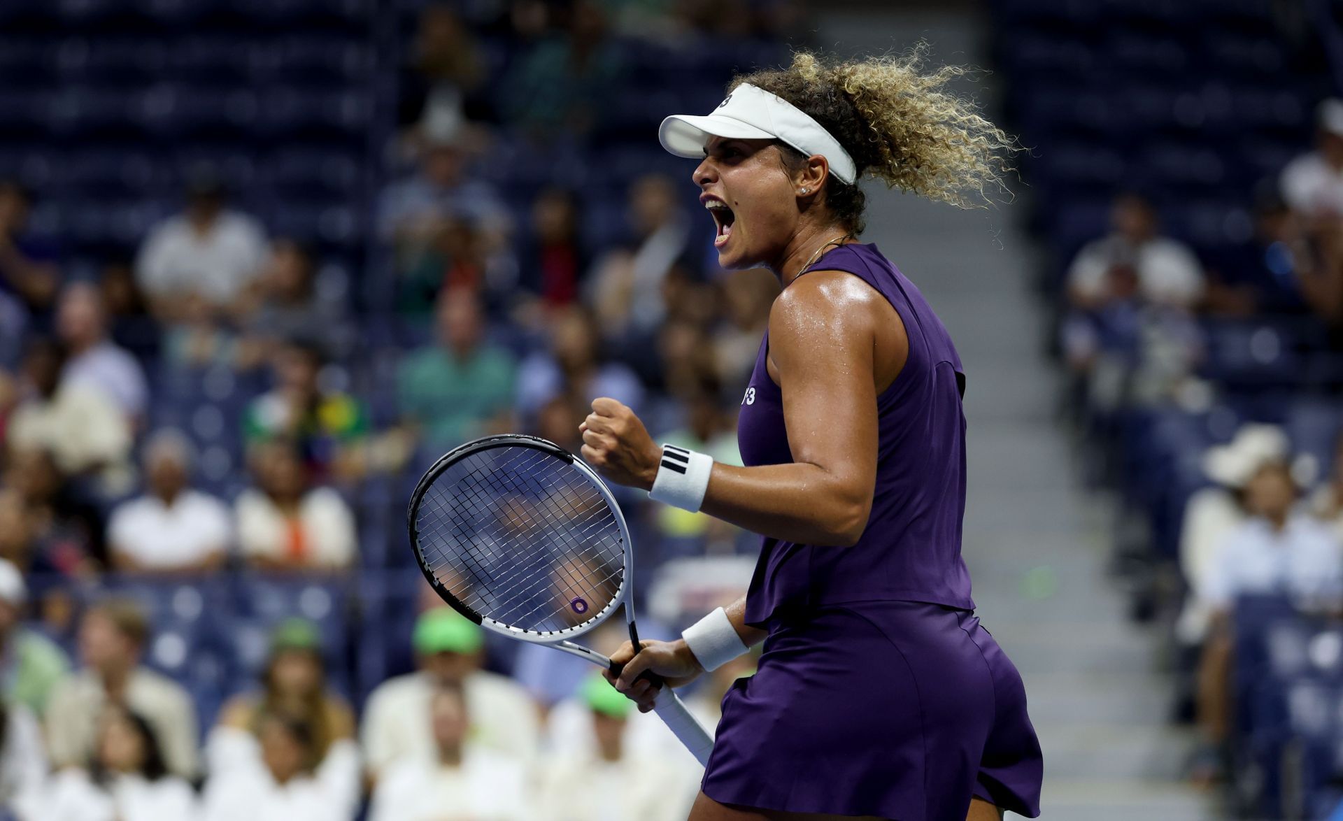 Mayar Sherif at the US Open 2025. (Photo: Getty)