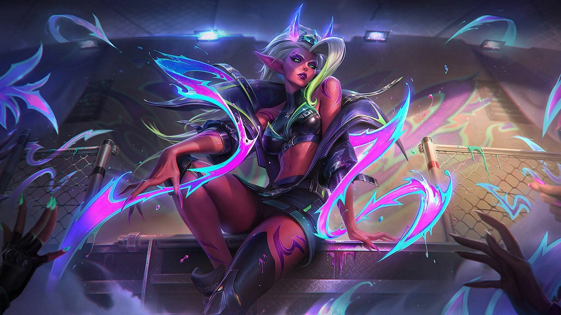 Street Demons Zyra in League of Legends (Image via Riot Games)