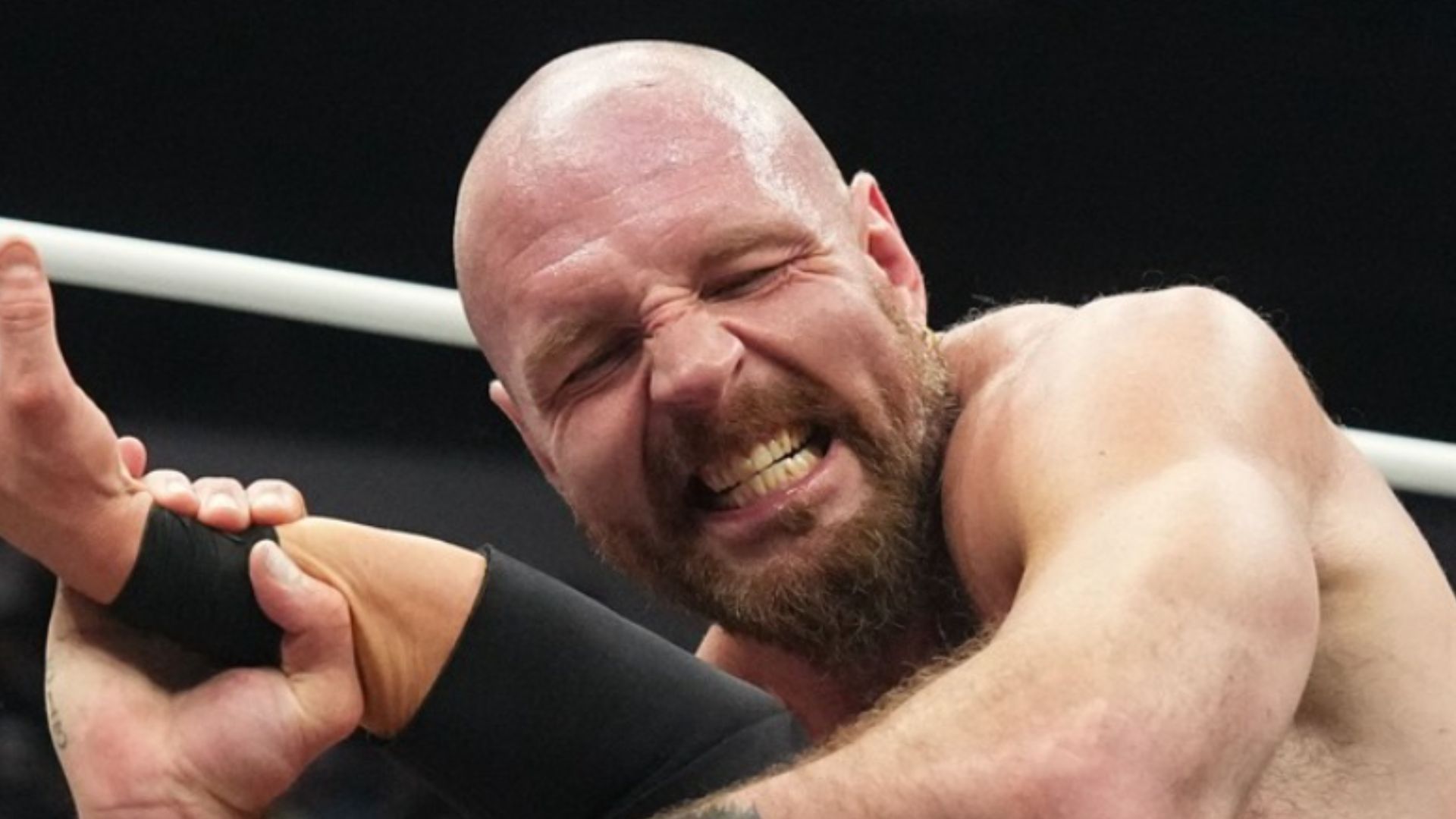 Jon Moxley is a former WWE star. (Image via AEW Facebook) 