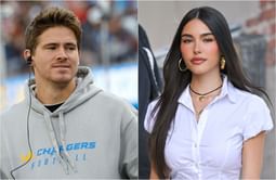Justin Herbert's GF Madison Beer turns heads in black outfit at So-Fi stadium as she cheers for Chargers QB on TNF vs. Vikings