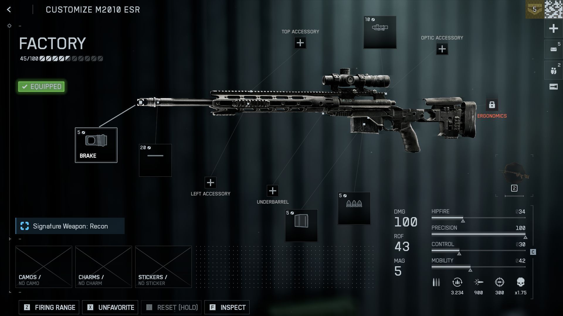 M2010 ESR Sniper Rifle is the signature weaopn for the Recon class loadout in BF6 (Image via Sportskeeda Gaming || EA)