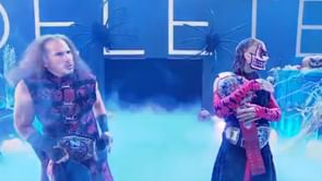 [VIDEO] The Hardy Boyz roll back the years despite debuting new WWE gimmick