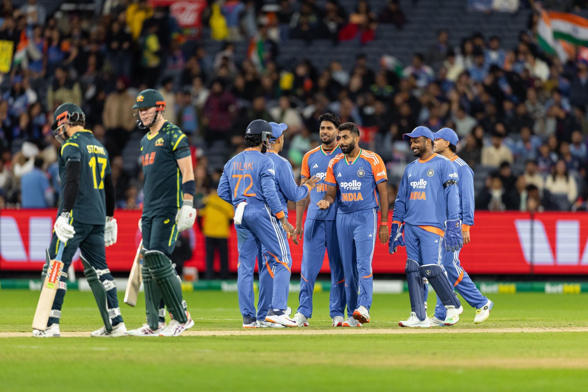 Cricket: Australia v India - 2nd T20I - Source: Getty