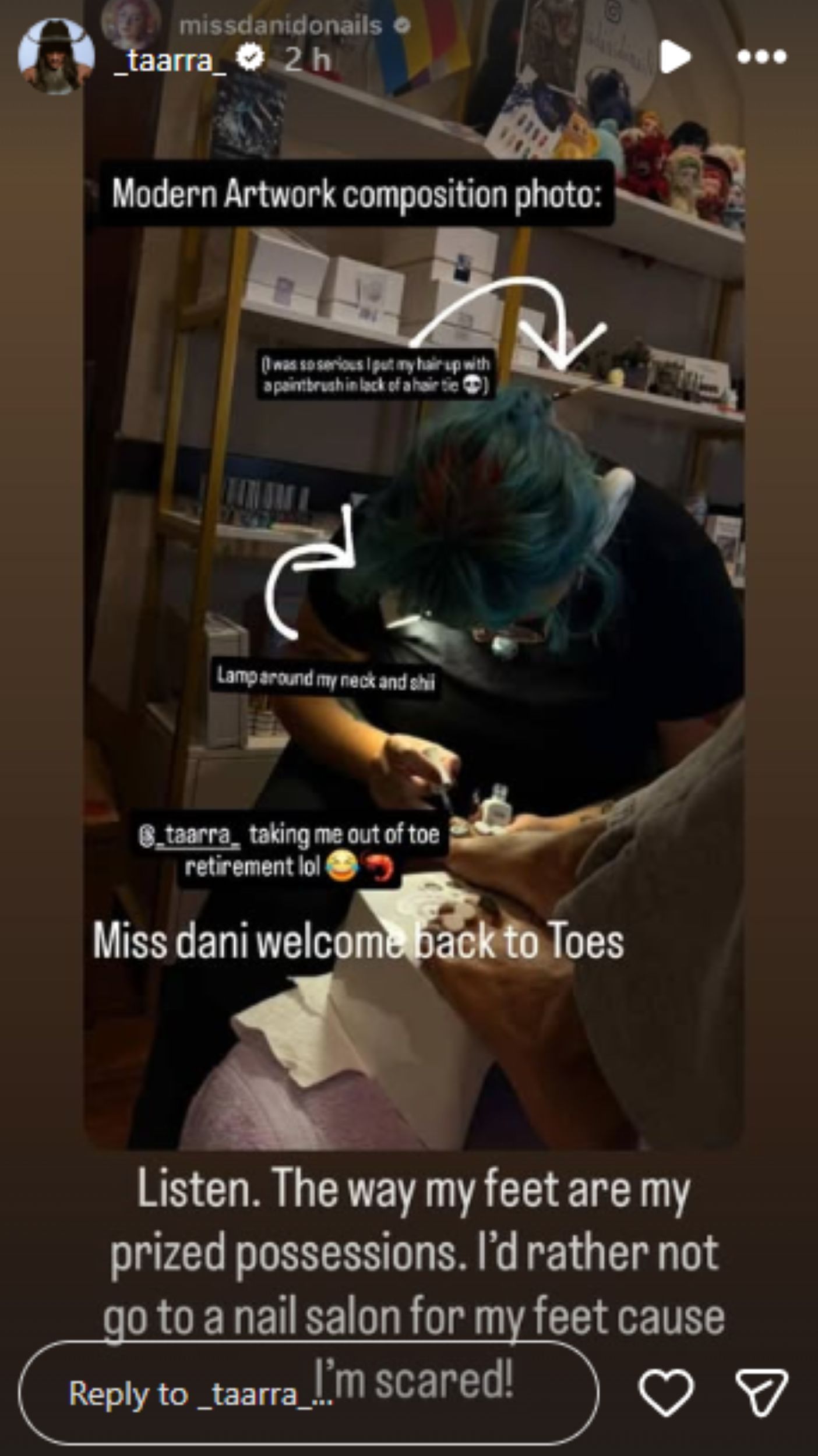 Screengrab of Tara Davis-Woodhall&#039;s Instagram [Image Source : Tara Davis-Woodhall&#039;s Instagram]