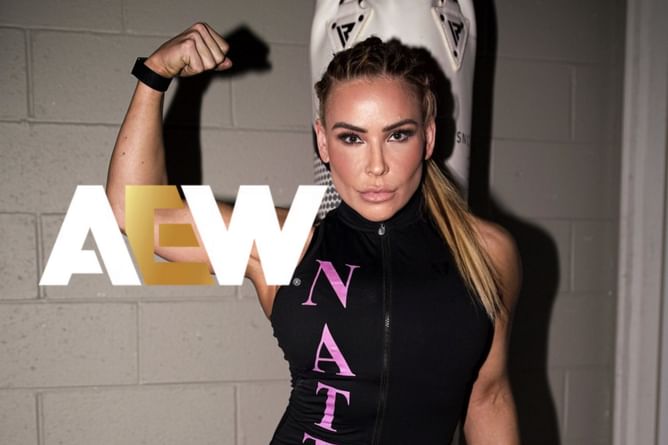 Natalya sends a message to Chris Jericho for reaching a huge milestone