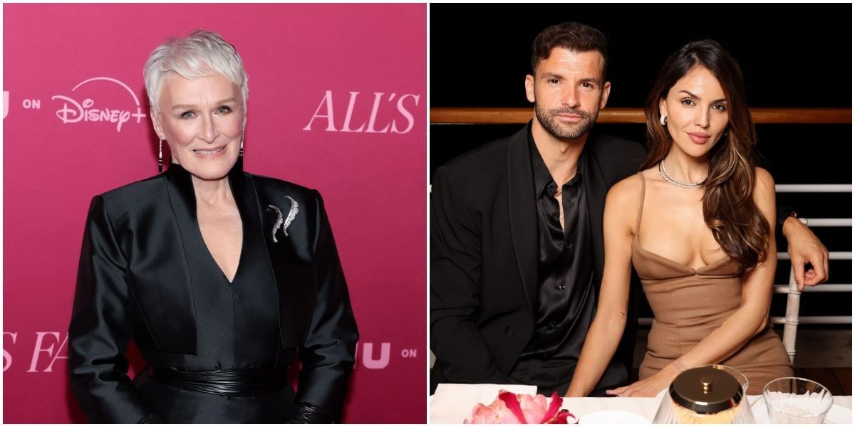 Glenn Close, Grigor Dimitrov and Eiza Gonzalez