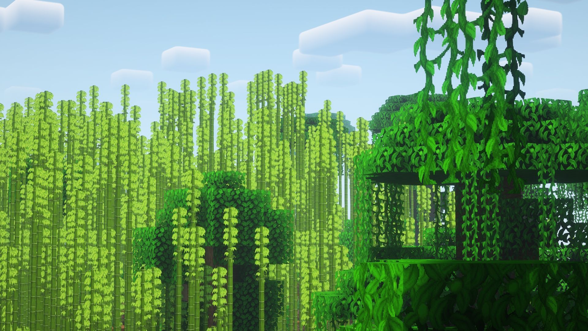 The Faithful 64x improves the look of the game while preserving the visual essence (Image via Modrinth)