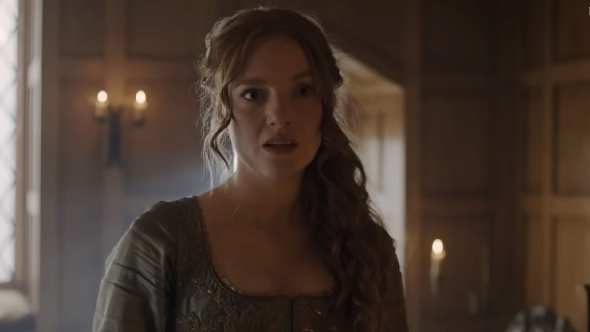 Ellen escapes the wedding (Image via Starz/YouTube)
