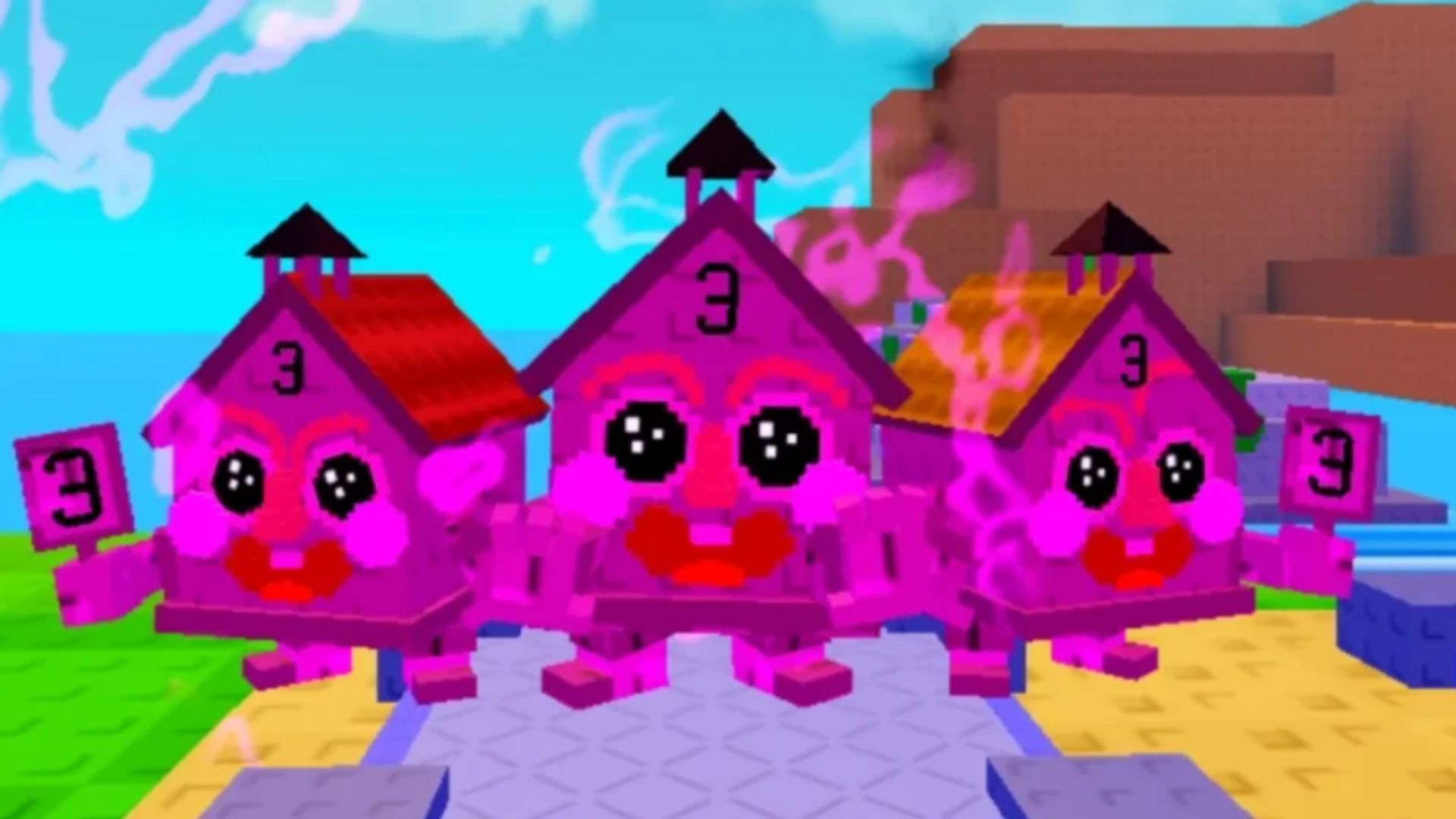 Los Sekolitos is a Secret-tier Brainrot. (Image via Roblox)