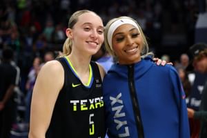 "You can’t curse”: Paige Bueckers catches brutal stray from DiJonai Carrington and WNBA champ’s girlfriend