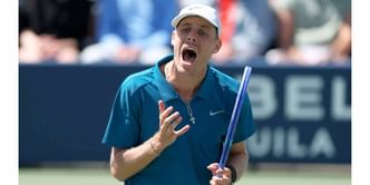 WATCH: Controversial scenes as Denis Shapovalov furiously confronts umpire after being 'flipped off' while facing home favorite at Stockholm Open