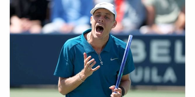 WATCH: Controversial scenes as Denis Shapovalov furiously confronts umpire after being 'flipped off' while facing home favorite at Stockholm Open