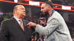 Seth Rollins walks out on Paul Heyman during WWE show