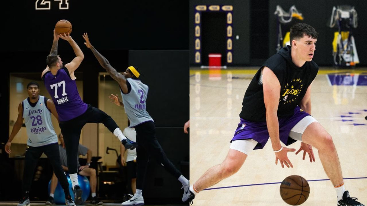&quot;You follow him because he&rsquo;s Luka&quot;: $12,000,000 forward hails Luka Doncic leadership as Lakers usher into new era. [photo: @lakers/IG]