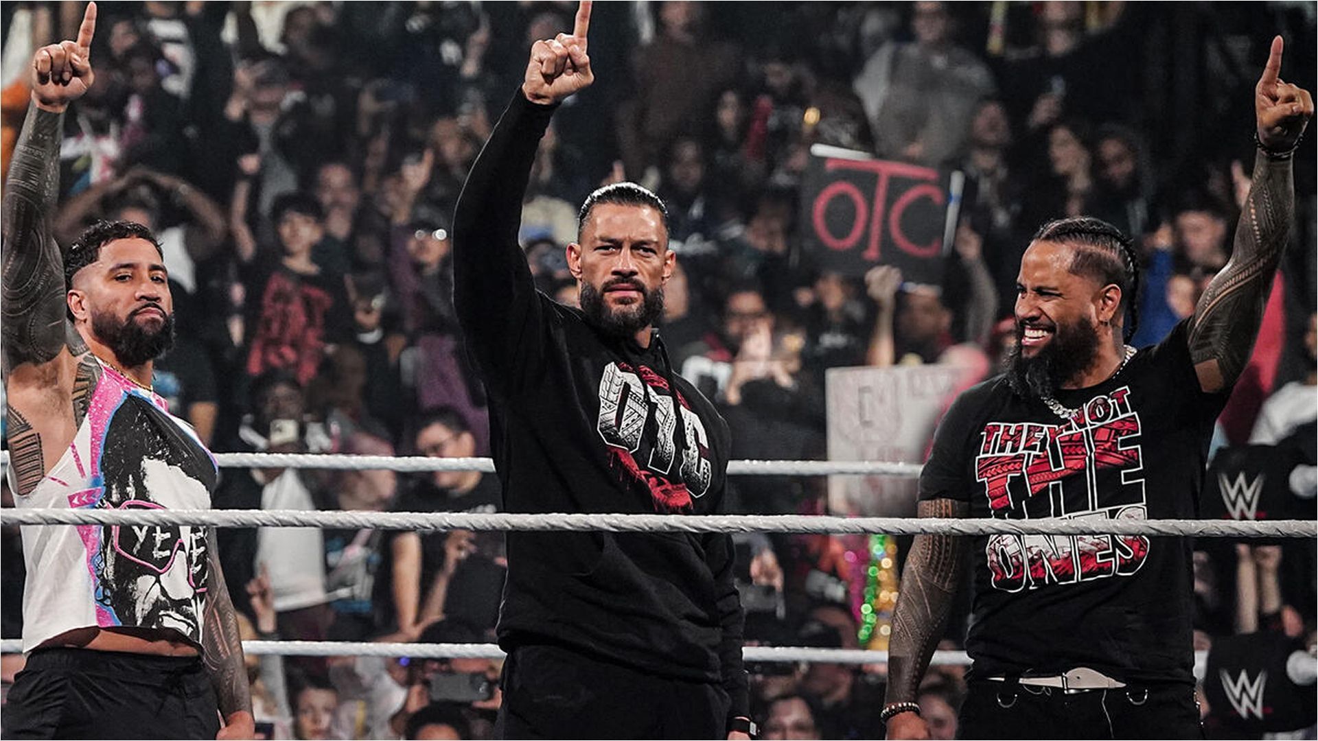 Roman Reigns and The Usos