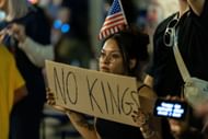 Second round of No Kings protests in the US (Image via Getty)