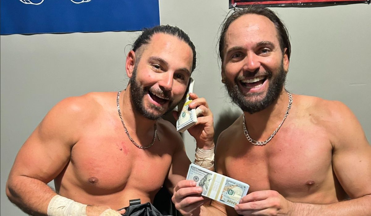 Former AEW World Tag Team Champions, The Young Bucks. (Image via X/@youngbucks)