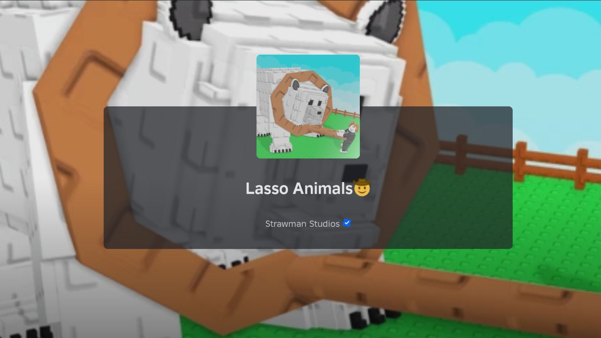 Lasso Animals loading screen