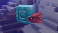 Nautilus with diamond armor (Image via Sportskeeda Gaming || Mojang Studios)