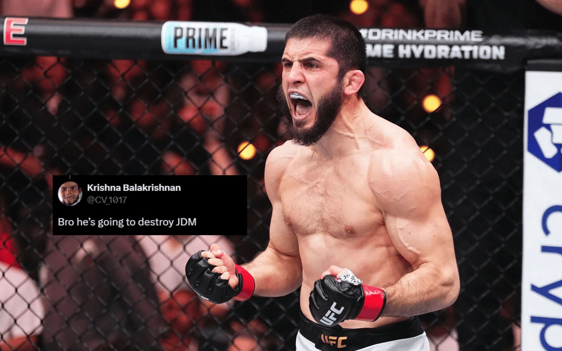 Fans react to Islam Makhachev
