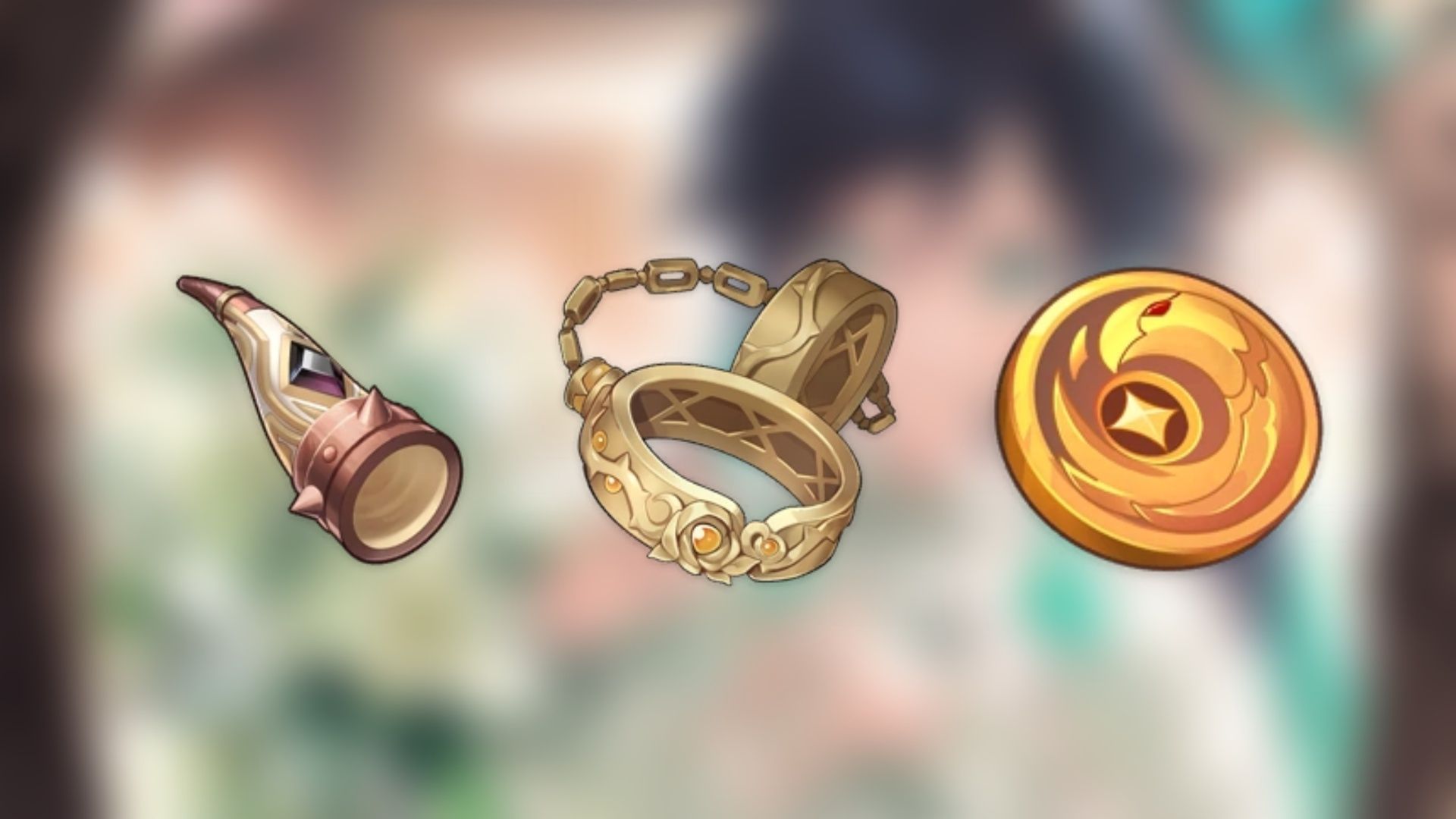 Materials for Venti&#039;s new signature weapon (Image via HoYoverse)
