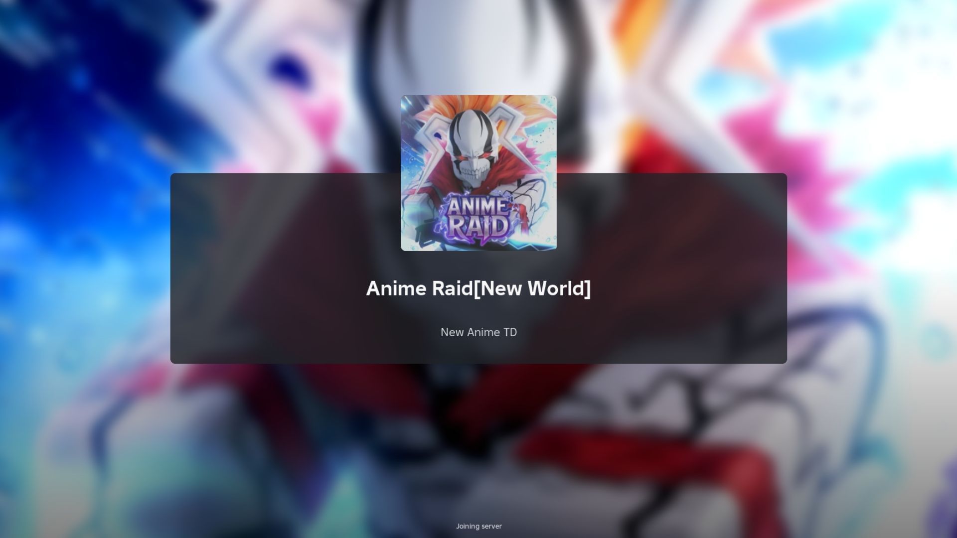 You can play with various anime characters in this title (Image via Roblox)