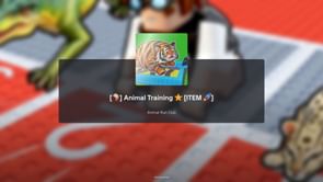 Animal Training: A beginner's guide