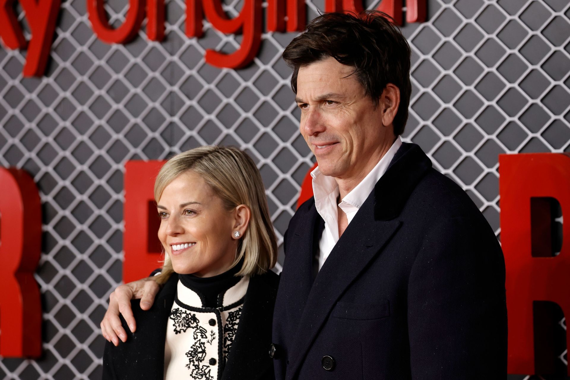 Susie and Toto Wolff at the &quot;Ferrari&quot; Sky Premiere &ndash; December 2023 - Source: Getty