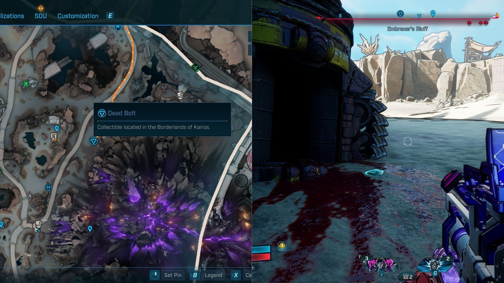 Find the bolt outside a Ripper Drill (Image via 2K)