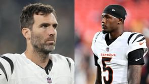 "Just saw three terrible throws": Tee Higgins' mom calls out Joe Flacco as Bengals' offense struggles badly vs. Packers in 27-18 loss