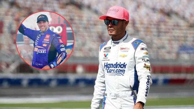 “We don’t want to see them win”: Kyle Larson weighs in on the threat for Championship 4 with ‘favorite’ Denny Hamlin in the mix