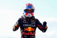 Pole position qualifier Max Verstappen of the Netherlands and Oracle Red Bull Racing celebrates - Source: Getty