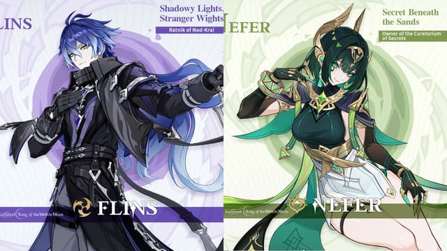 Flins vs Nefer: Who should you pull for in Genshin Impact, as per leaks?