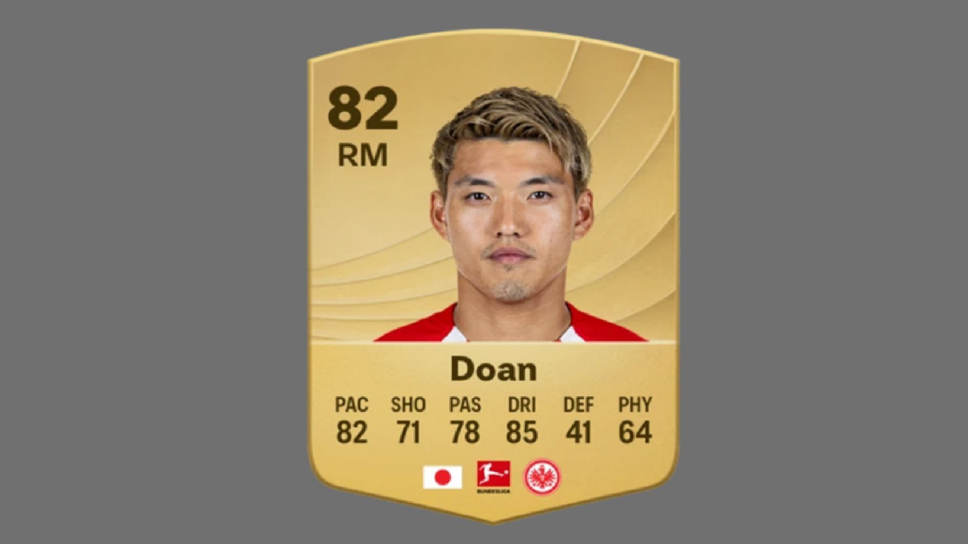 Ritsu Doan is the only Japanese player on the list (Image via EA Sports)