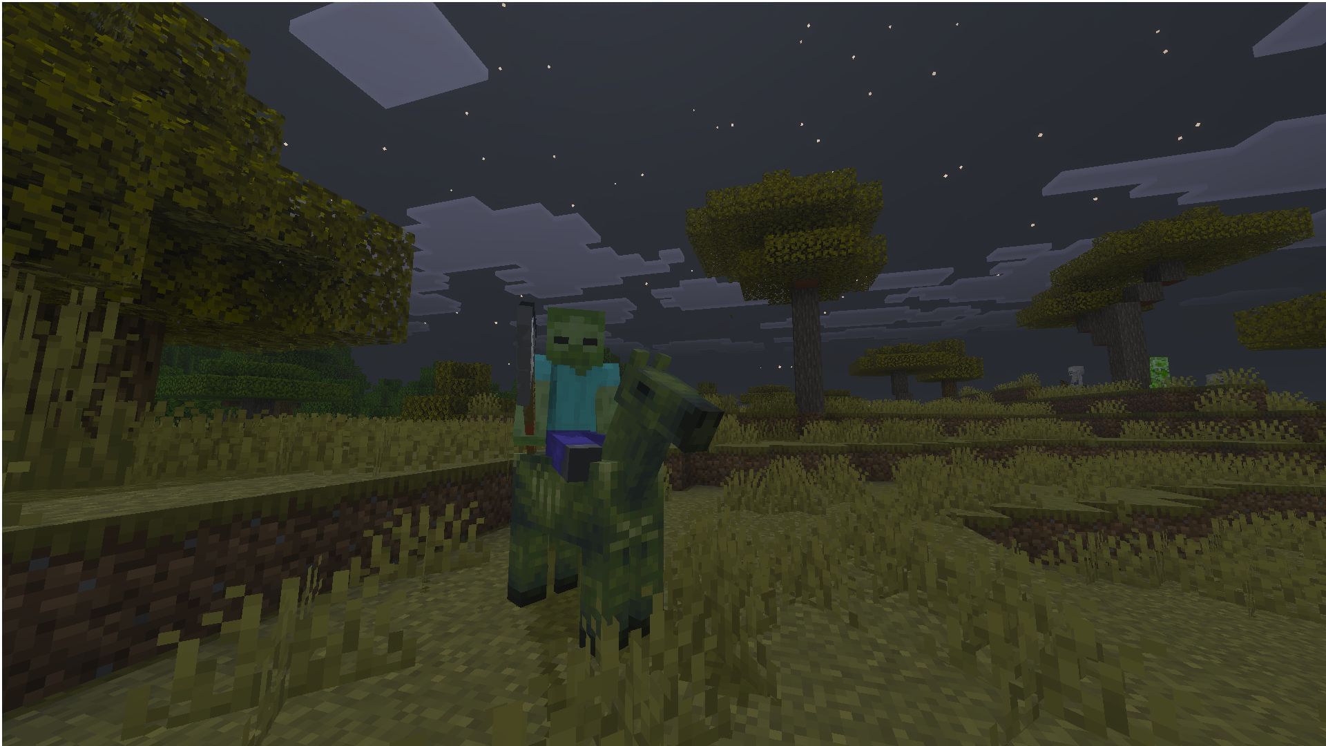 Minecraft zombie horse