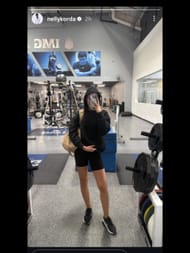 Převzato z příběhu Kordy na Instagramu / IG: @nellykorda